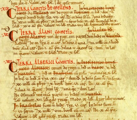Domesday Book entry