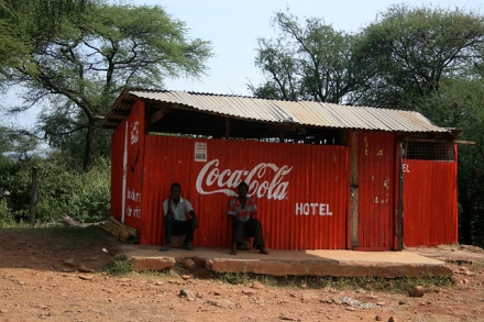 Coca Cola "hotel"